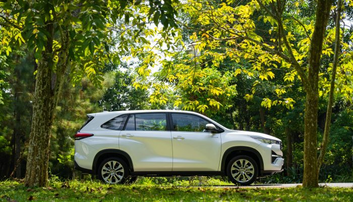 Thân xe với chiều dài vượt trội tạo không gian ngồi thoải mái cho hành khách